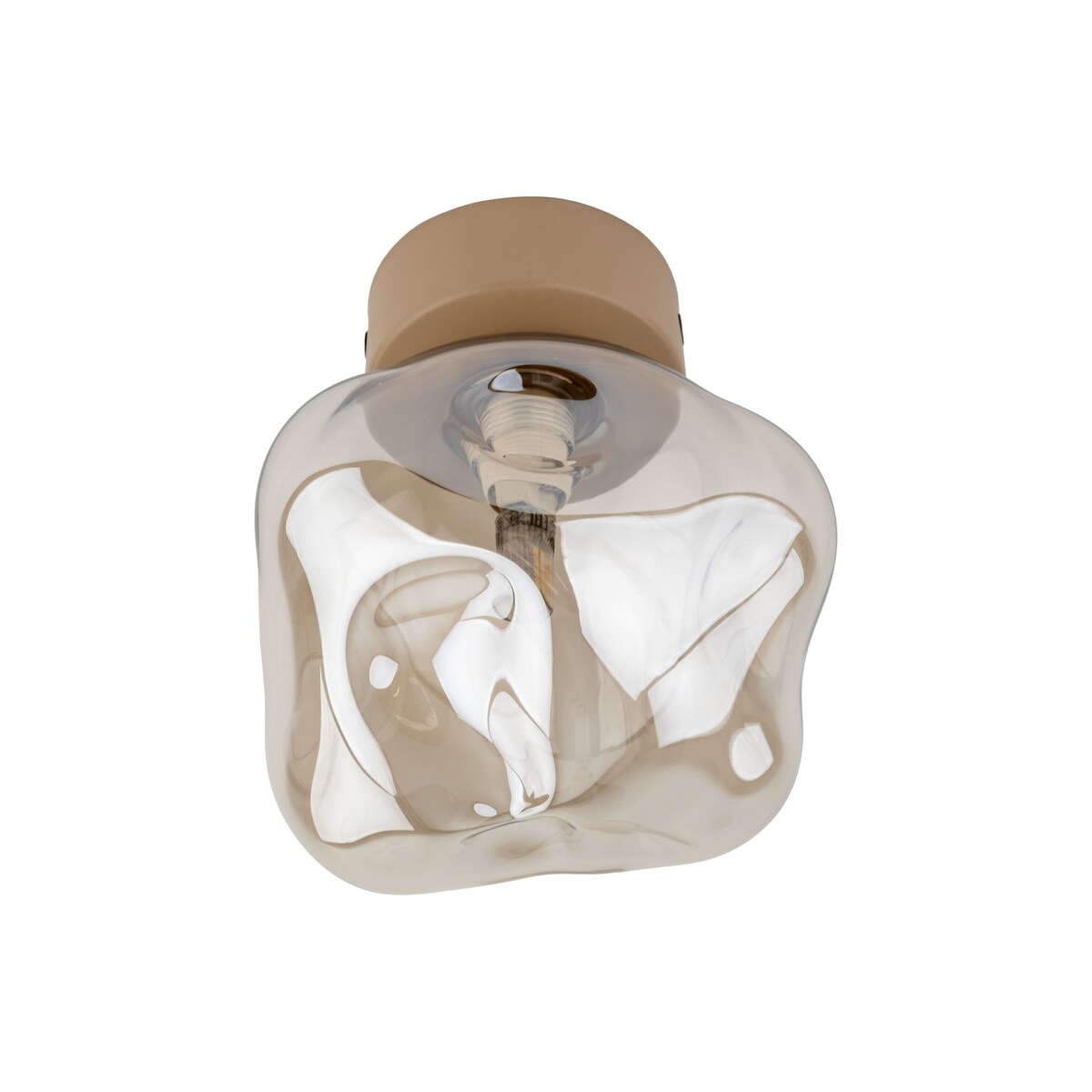 Lampa sufitowo-ścienna TK Lighting LAVA SABIA 11104 beżowo-biała G9
