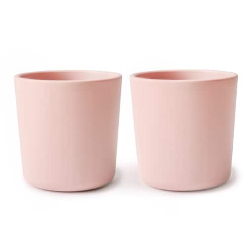 Mushie Kubeczki dla dzieci 225 ml 2-pak Blush