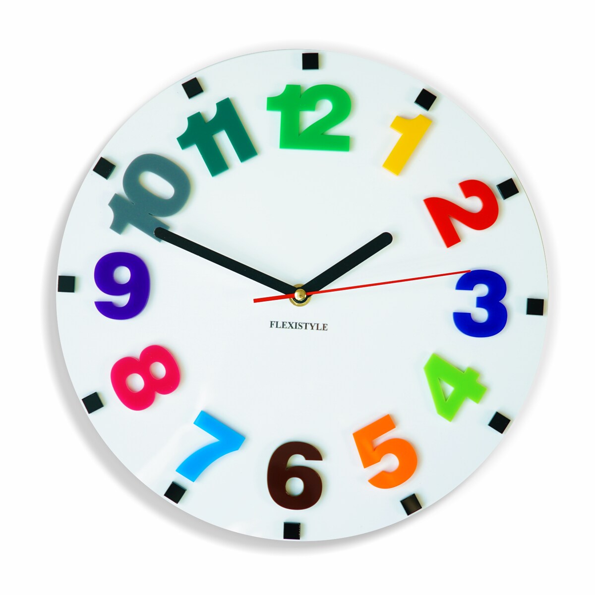 Zegar ścienny dla dzieci Numbers