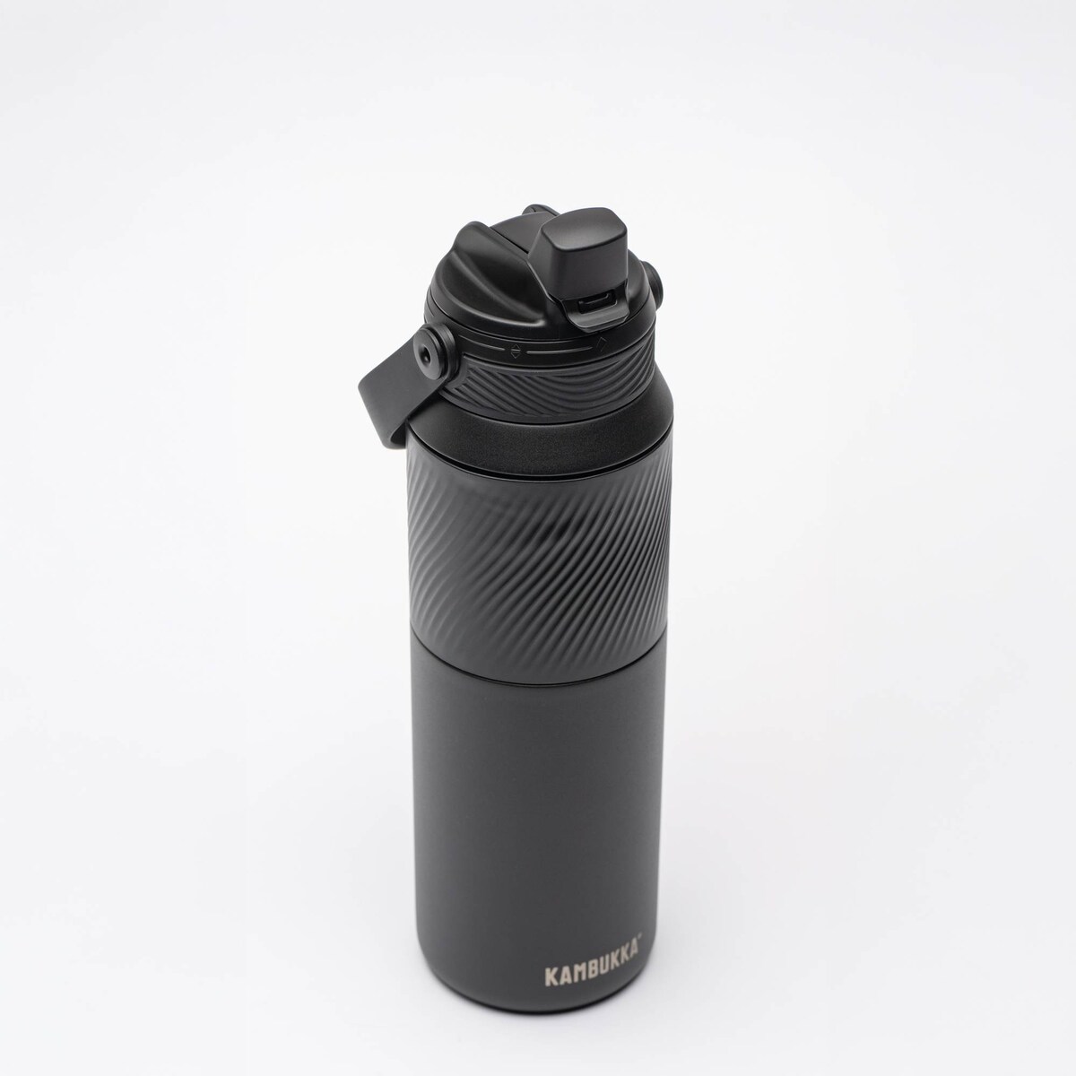 Butelka termiczna na wodę termos ze słomką Dupla Insulated 1000ml - Black Raven