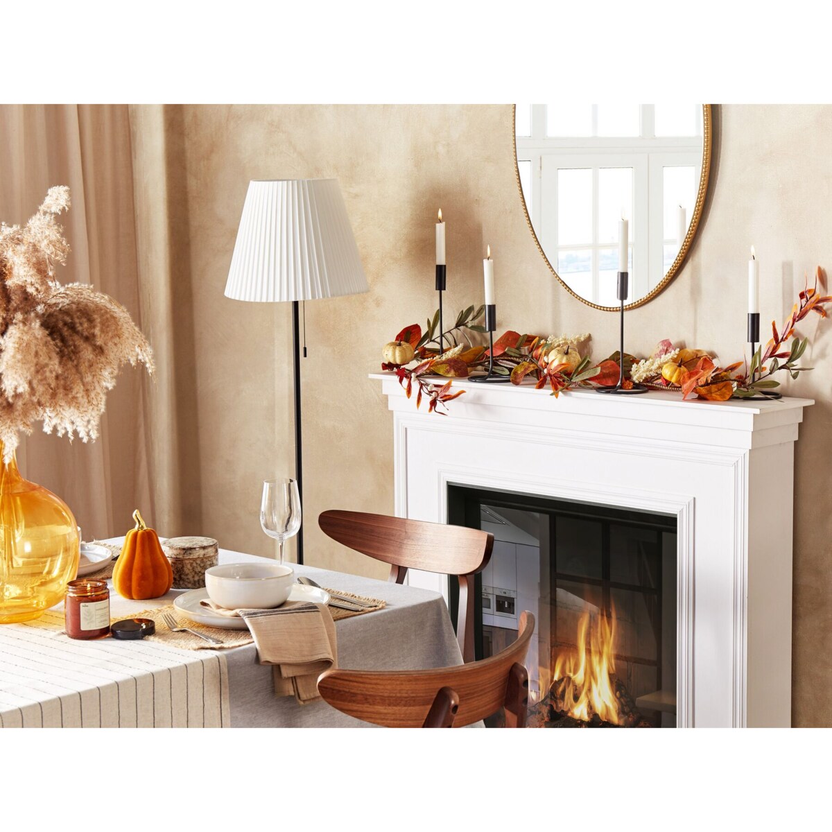 Girlanda 150 cm pomarańczowa MARBELLA