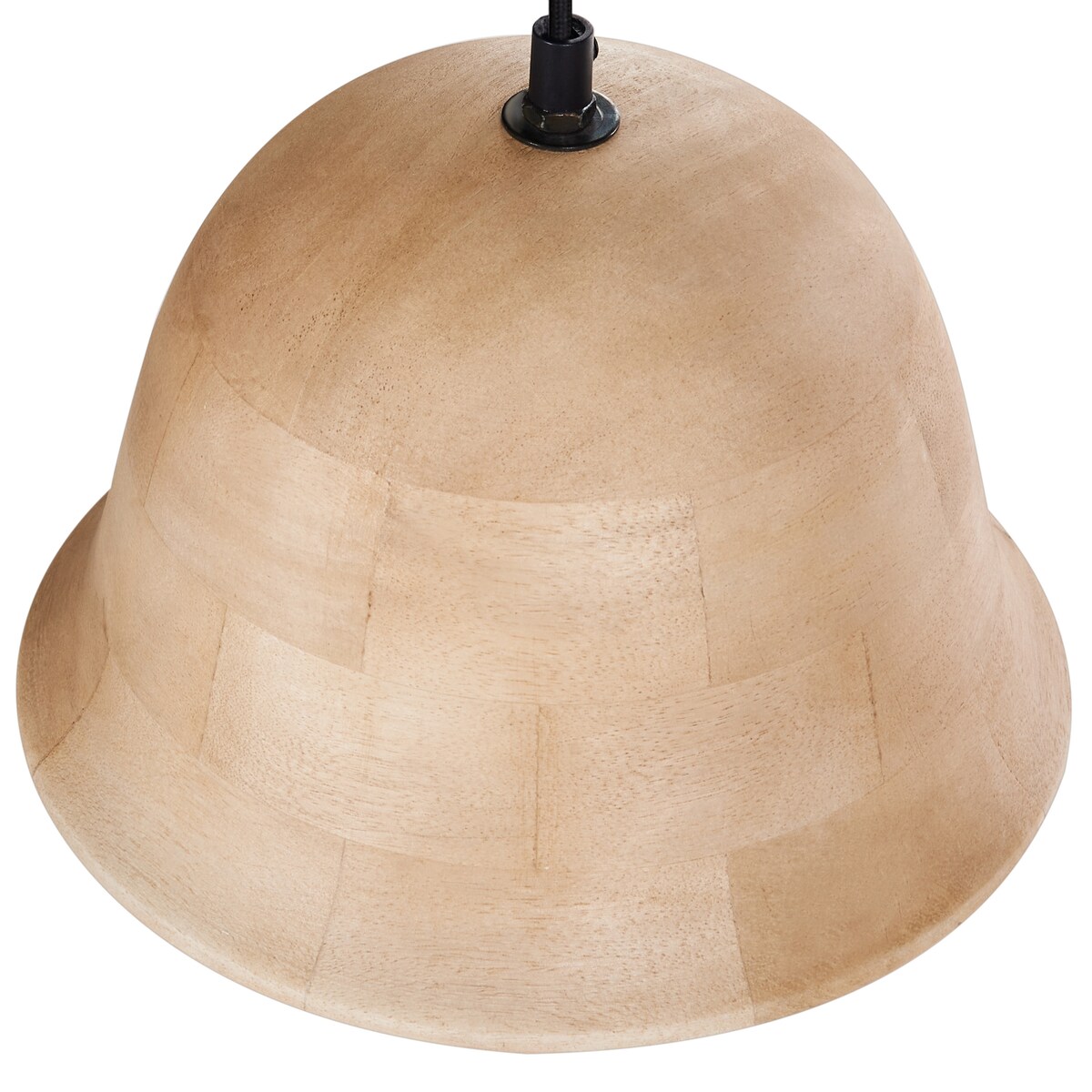 Lampa wisząca GOIKA Drewno mango Jasnobrązowy