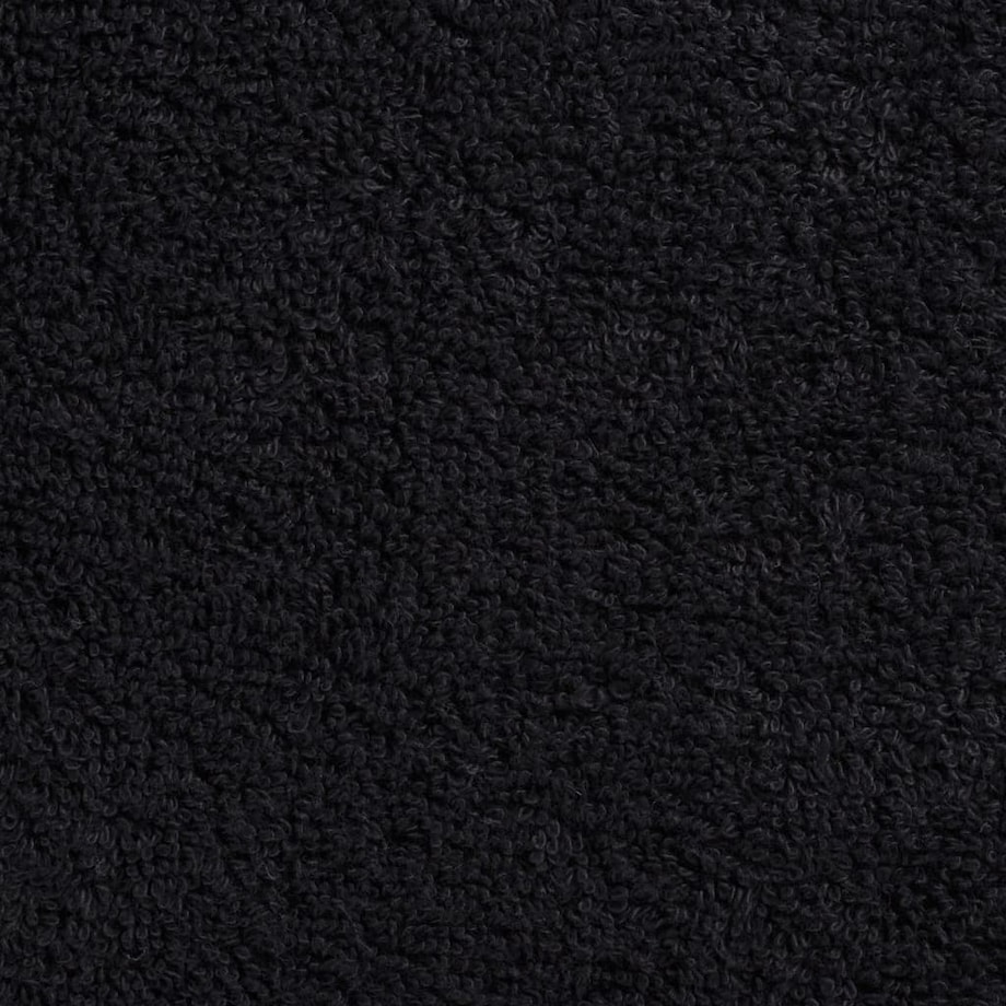 vidaXL Ręczniki myjące Premium SOLUND 2 szt., czarne, 30x30 cm, 600 gsm
