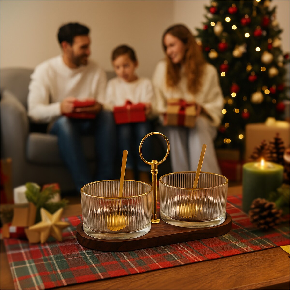 Zestaw Do Serwowania Sosjerka Miseczki Do Dipów Sosów Na Przekąski 5 el.