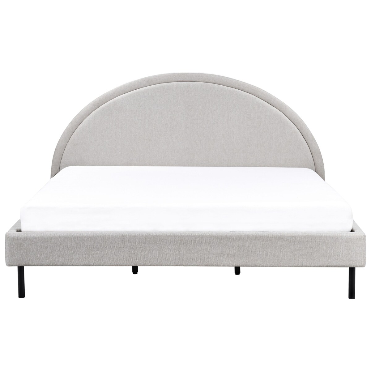 Łóżko MARGUT 180 x 200 cm Jasnoszary