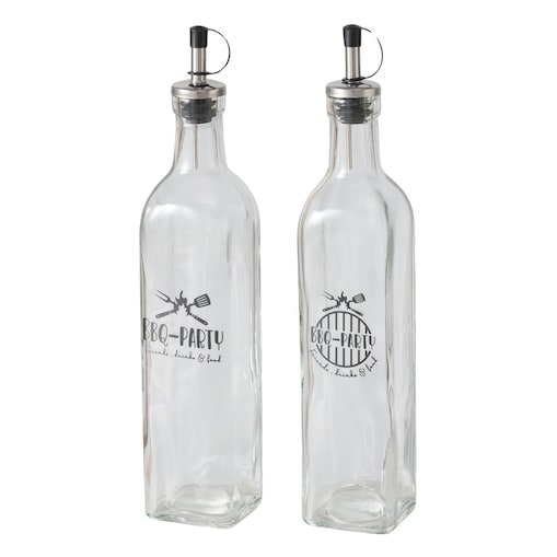 Butelki na dressing z dozownikiem BBQ, 500 ml, 2 szt.