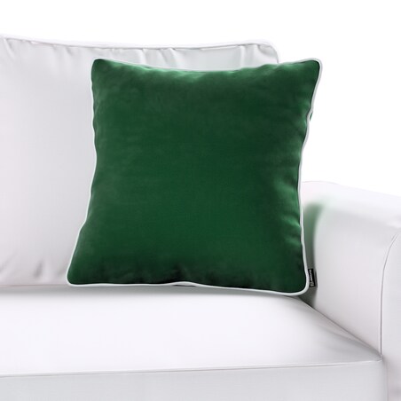 Poszewka Laura na poduszkę 60x60 butelkowa zieleń