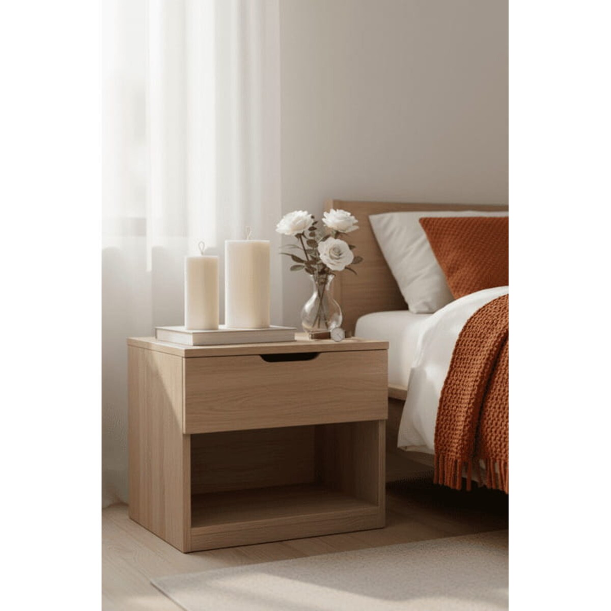 Zestaw świec sojowych Chelo – nowoczesne, bezzapachowe świeczki do stylowego wnętrza