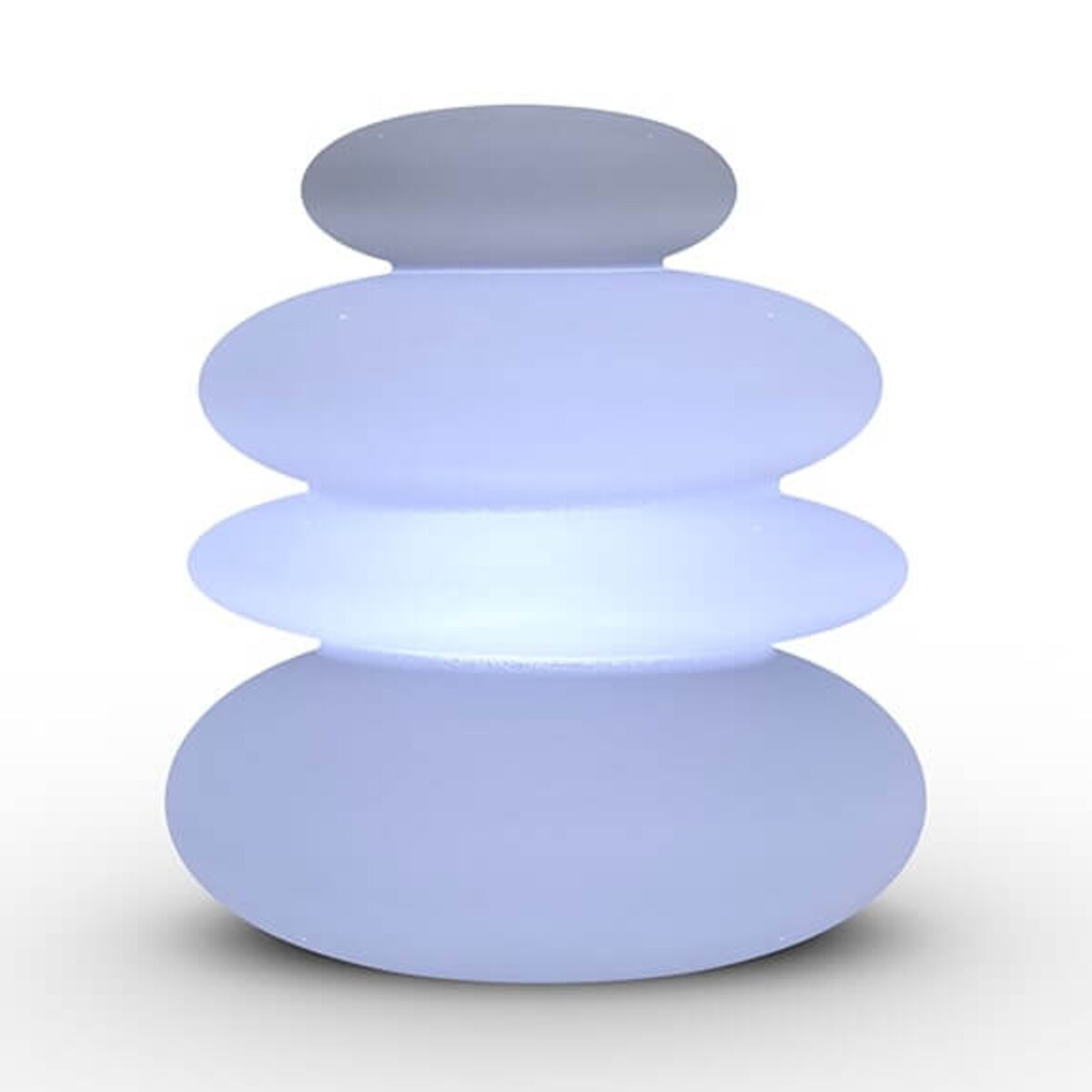 Lampka ogrodowa Balans Cable LUMBS070OFNW King Home LED 9W 6000K IP65 kamienie biała