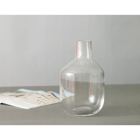 WAZON PRZEZROCZYSTY szklany wys. 20cm