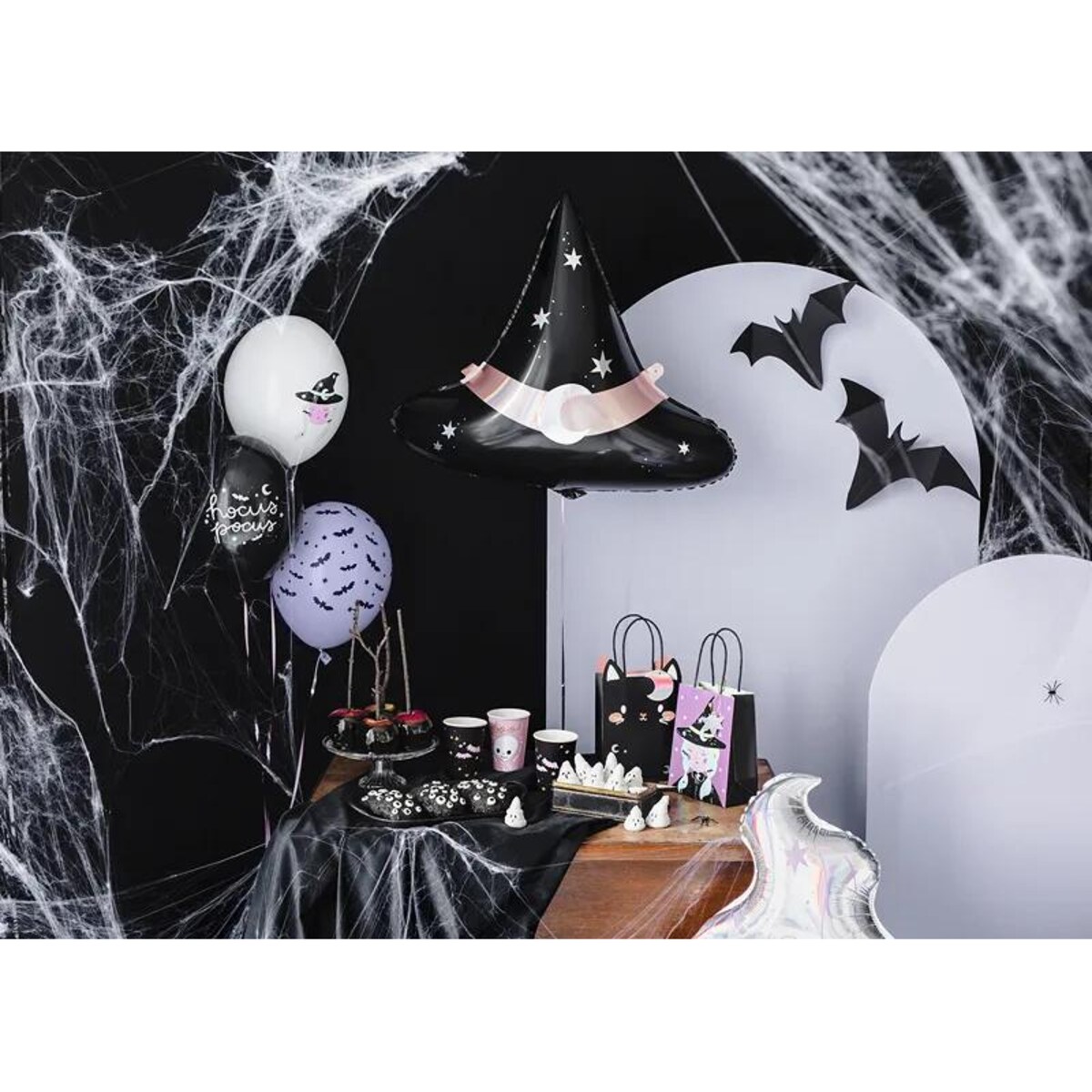 Zawieszki Nietoperze, czarny