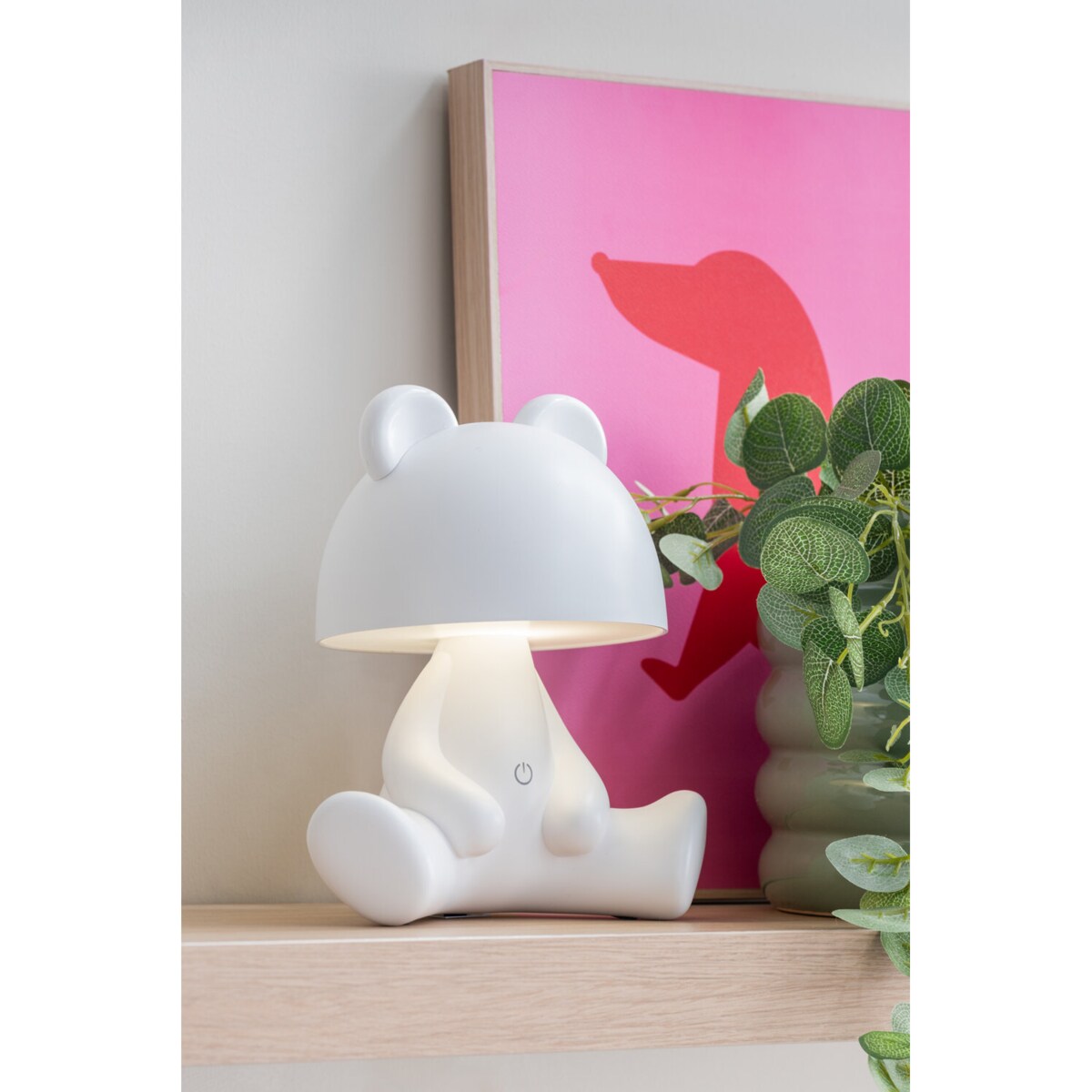 Lampka nocna do pokoju dziecka BEAR, bezprzewodowa