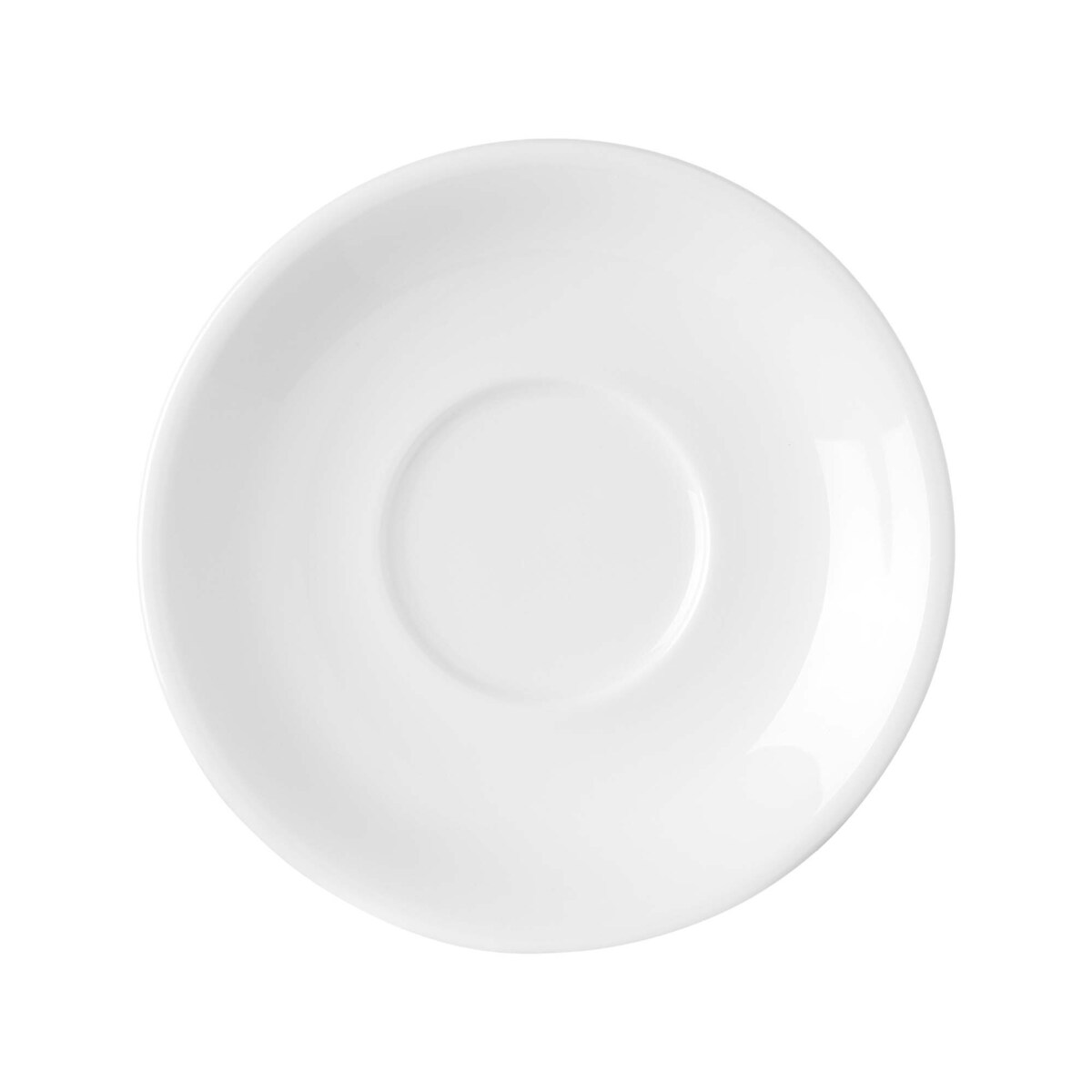 Spodek do filiżanki eleganckiej cappuccino Pure Bianco, 150mm