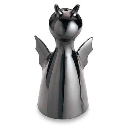 Pieprzniczka Diabeł - nikiel połysk, 7 cm