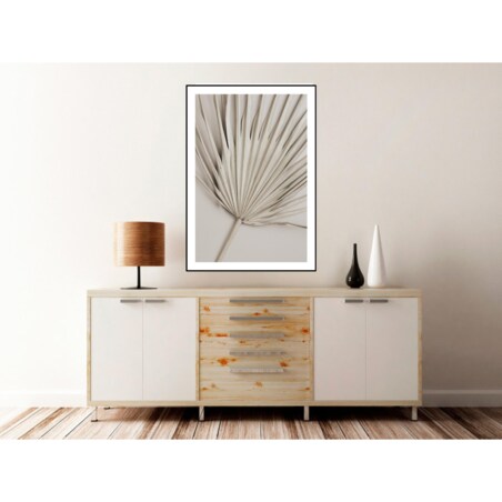 Poster Story, Plakat, Obraz - Beżowa Palma No1, wymiary 30 x 42 cm