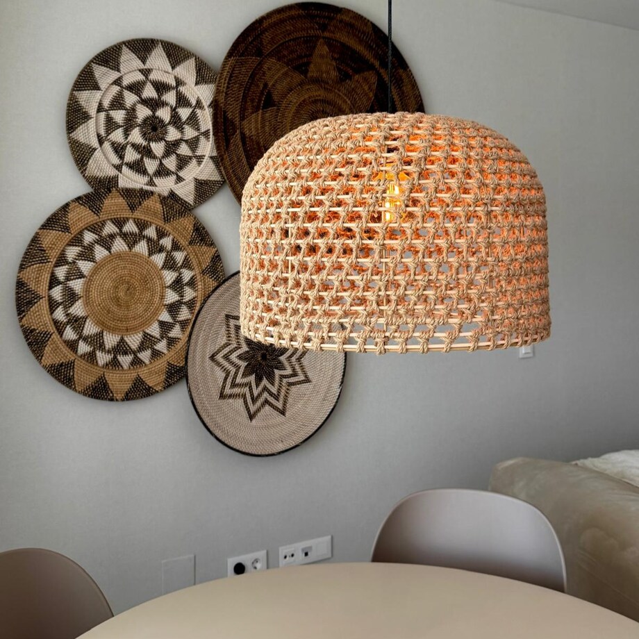 Lampa wisząca Light Prestige Kanso drewno 1 x E27 1 szt.
