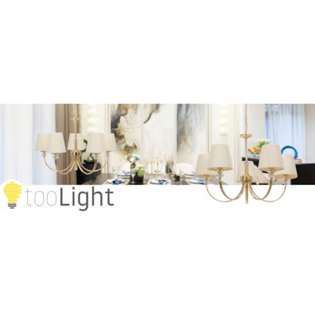 Lampa Sufitowa Wisząca Metal Kryształ Złota Gold