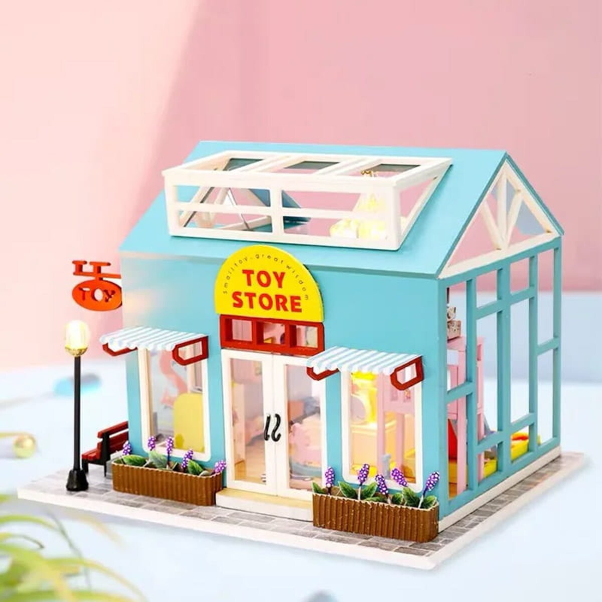 Miniaturowy domek - Sklep z zabawkami