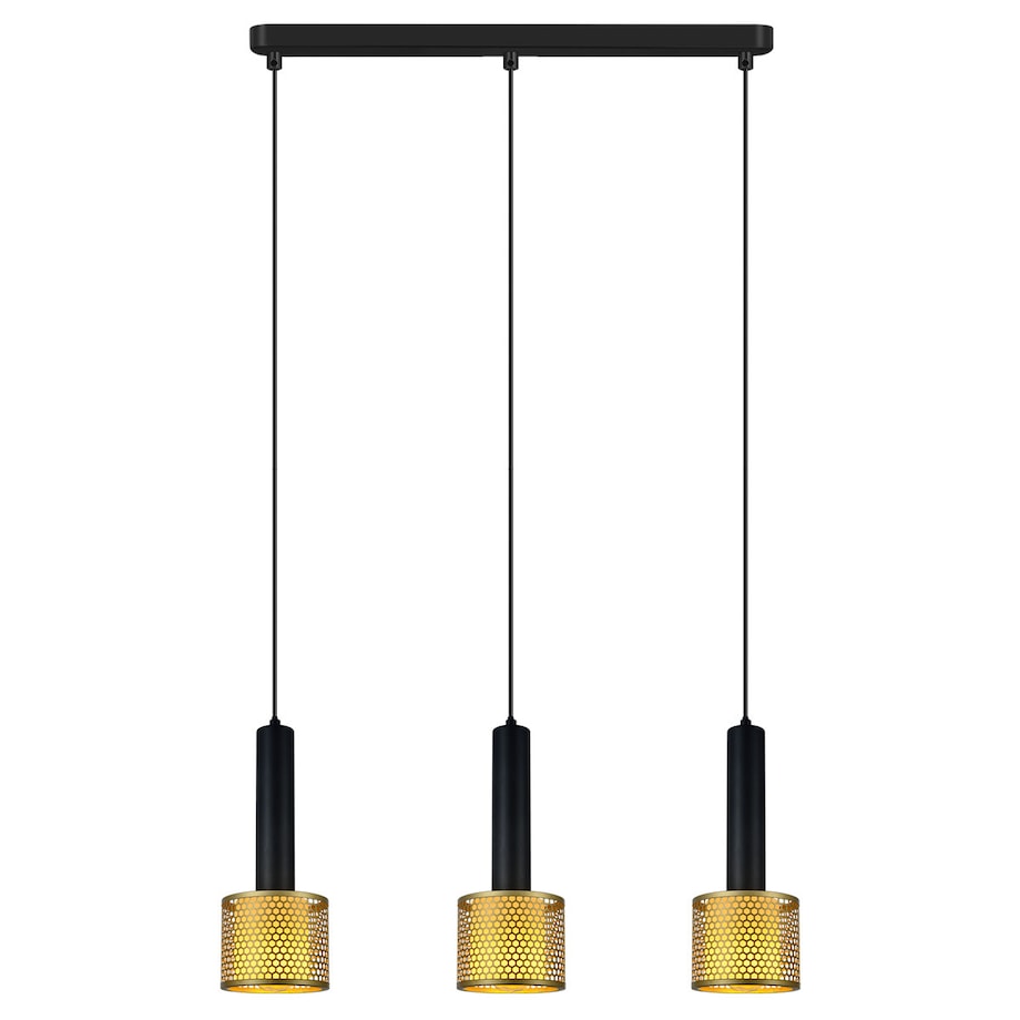 Lampa wisząca Light Prestige Amo czarny 3 x E27 1 szt.
