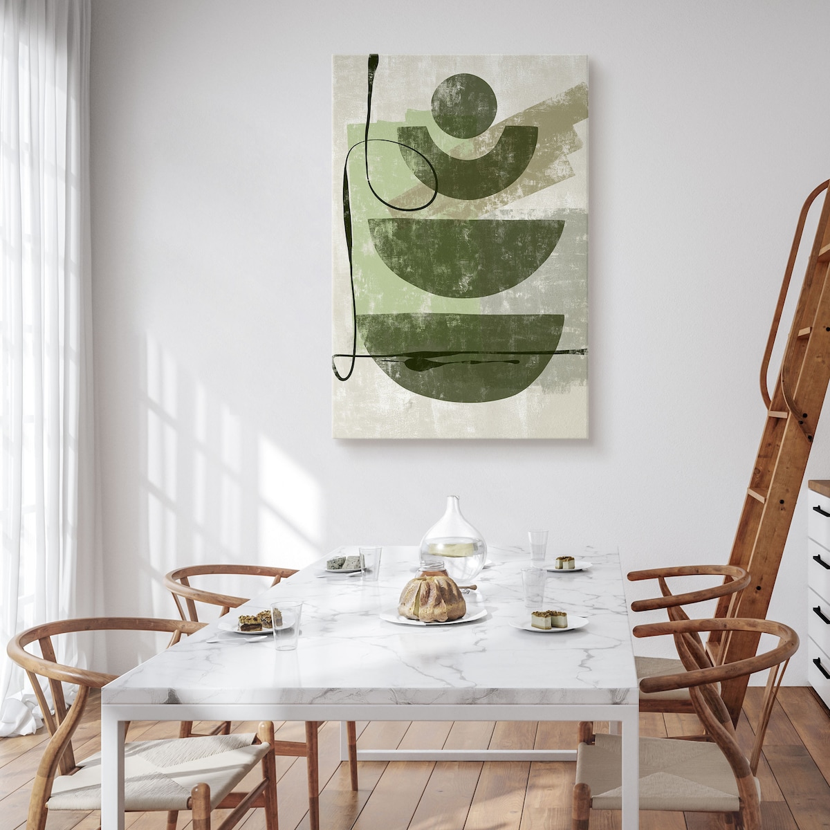 Obraz Abstrakcja Boho Style 80x120cm