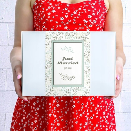 Duży box prezentowy upominkowy - herbata sypana kubki z zaparzaczami świeca sojowa róże mydlane - prezent upominek dla PARY MŁODEJ NA ŚLUB WESELE