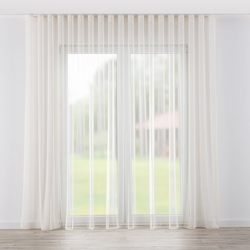 Firana na taśmie wave 300x265 złoty