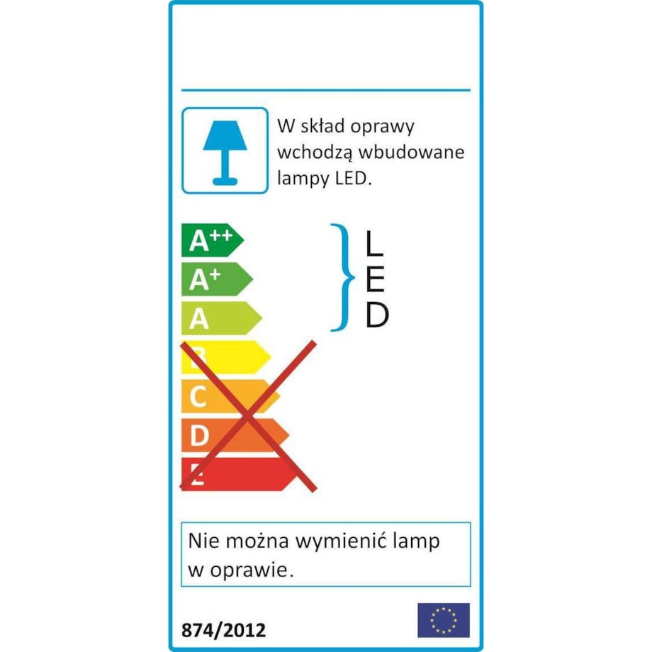 Spot LAMPA sufitowa 2273716 Candellux metalowa OPRAWA okrągła LED 9W 4000K plafon czarny biały