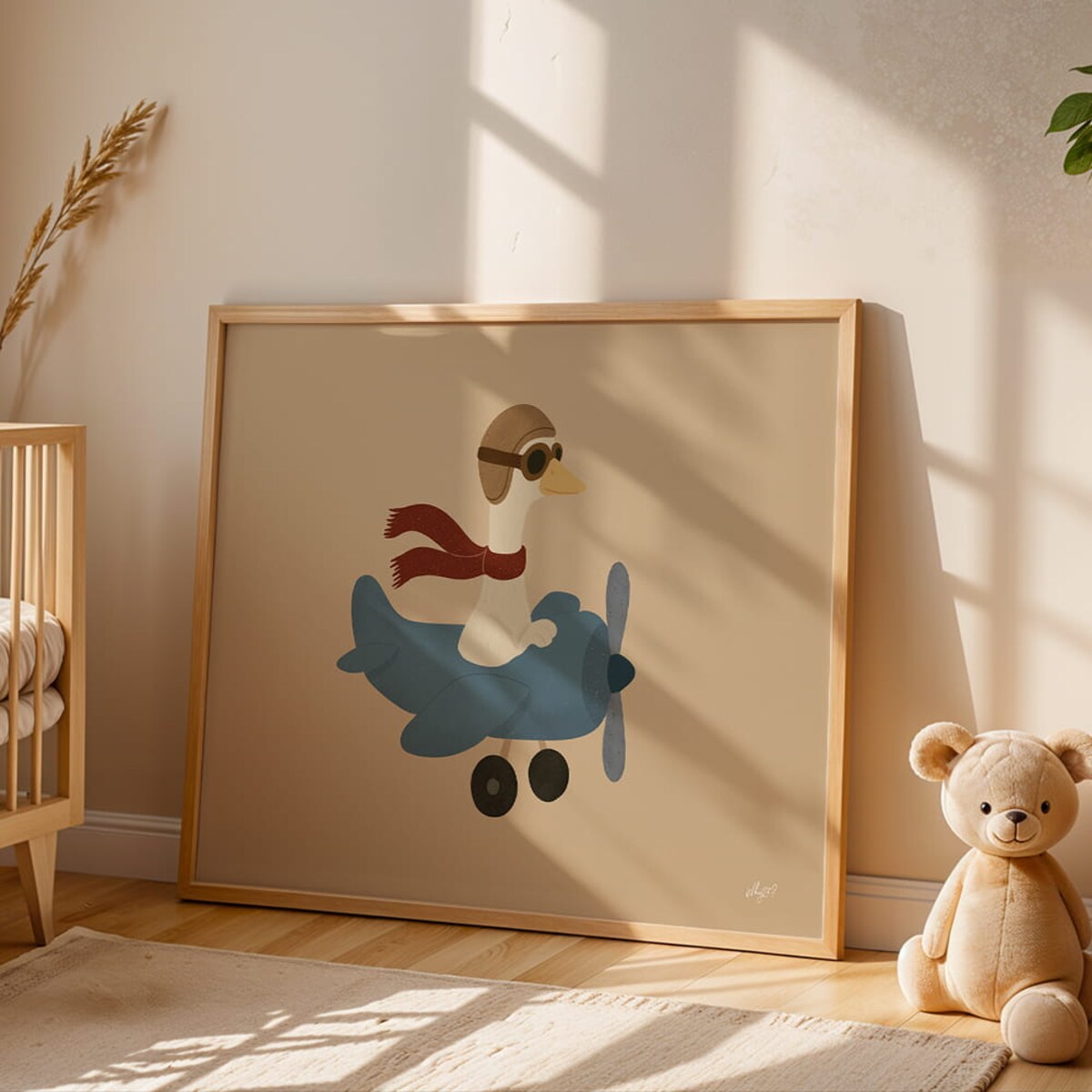 plakat kapitan gęś 70x100