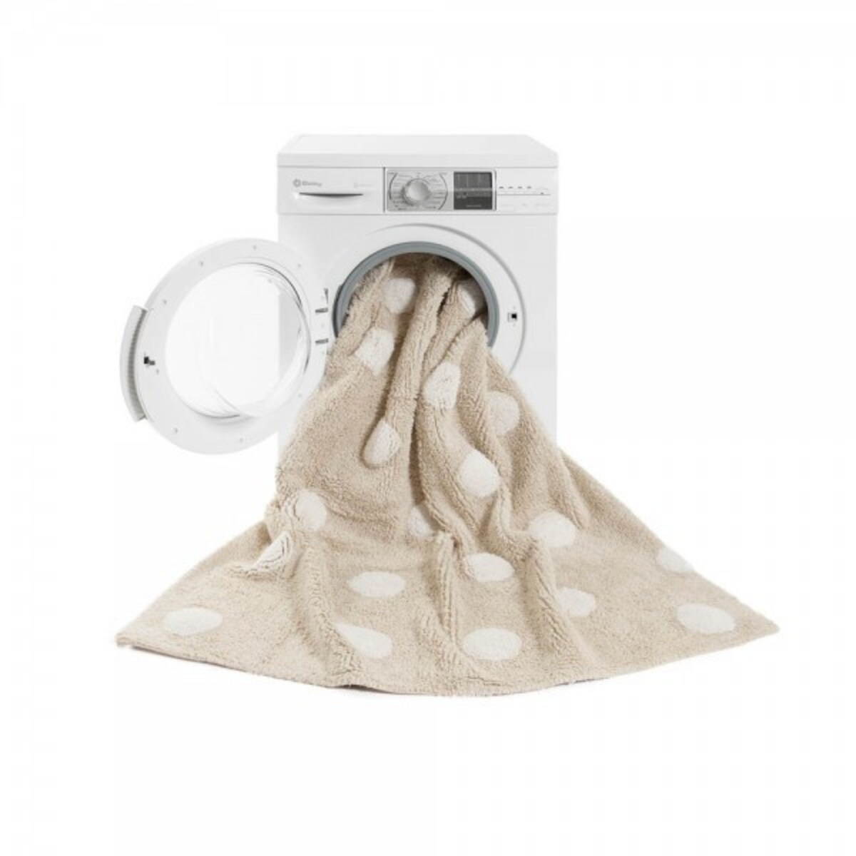 Dywan Bawełniany Topos Beige 120x160 cm Lorena Canals