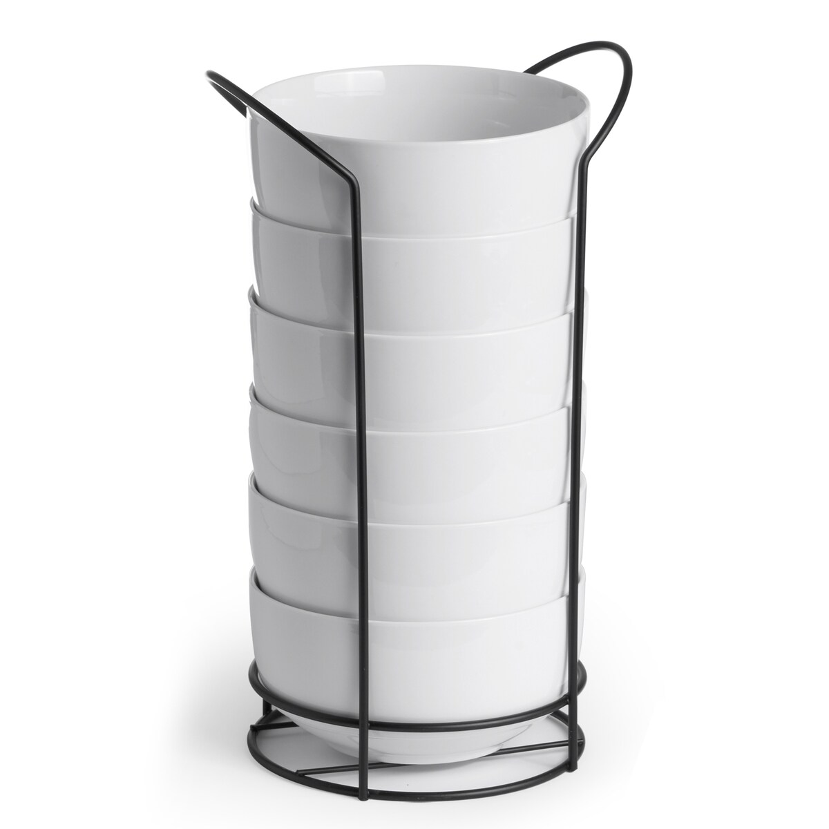 Zestaw 6 misek ze stojakiem, 800 ml