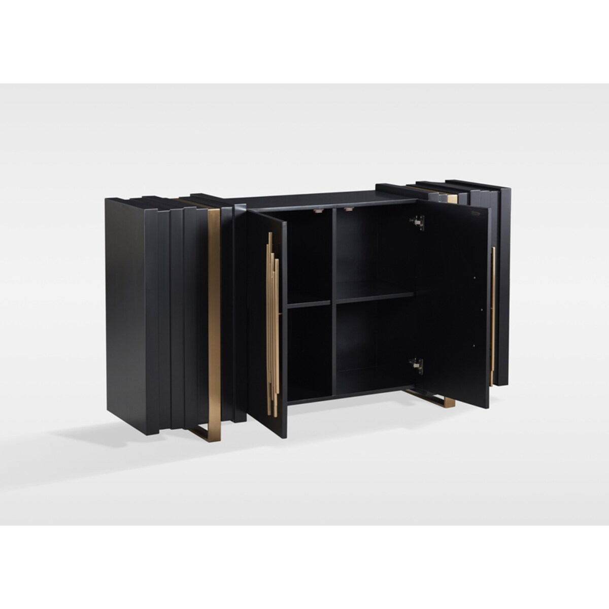 Komoda złota Pedro Glamour Premium 160x40x90