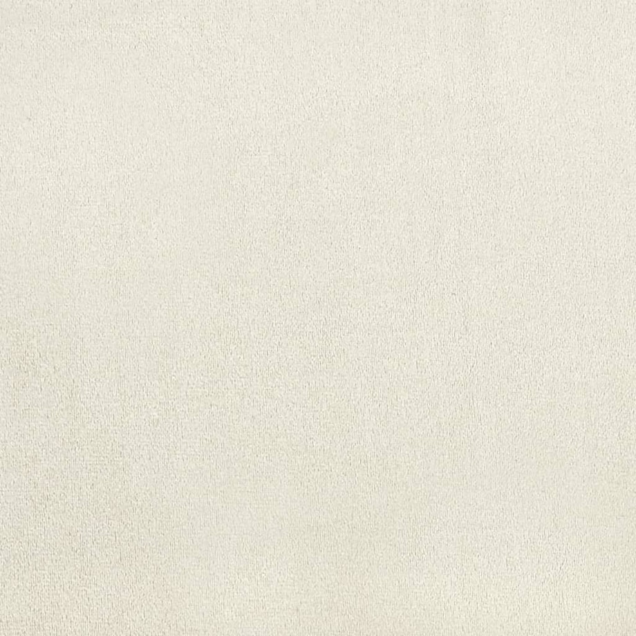 vidaXL Krzesła stołowe, 4 szt., kremowe, obite aksamitem