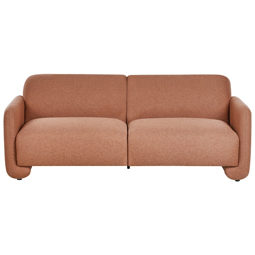 Sofa dla 3 osób SALAND Złoty brąz