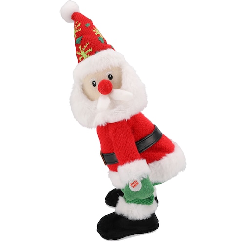 SKRZAT grający TAŃCZĄCY krasnal świąteczny PIOSENKI Mikołaj gnom JUMIhome