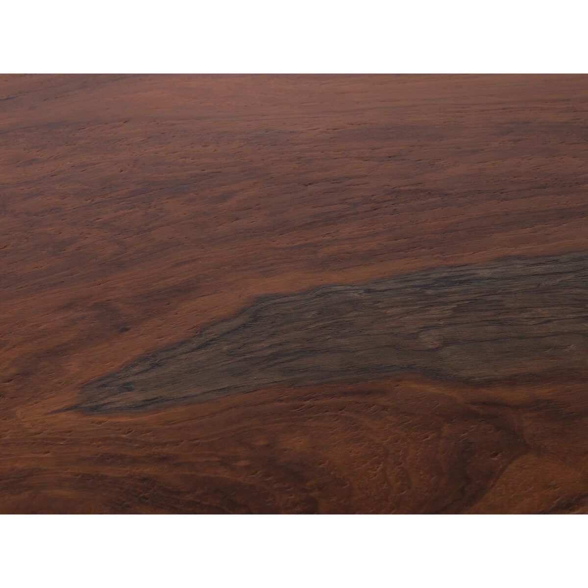 Stolik drewniany ciemny z czarnym DETAH