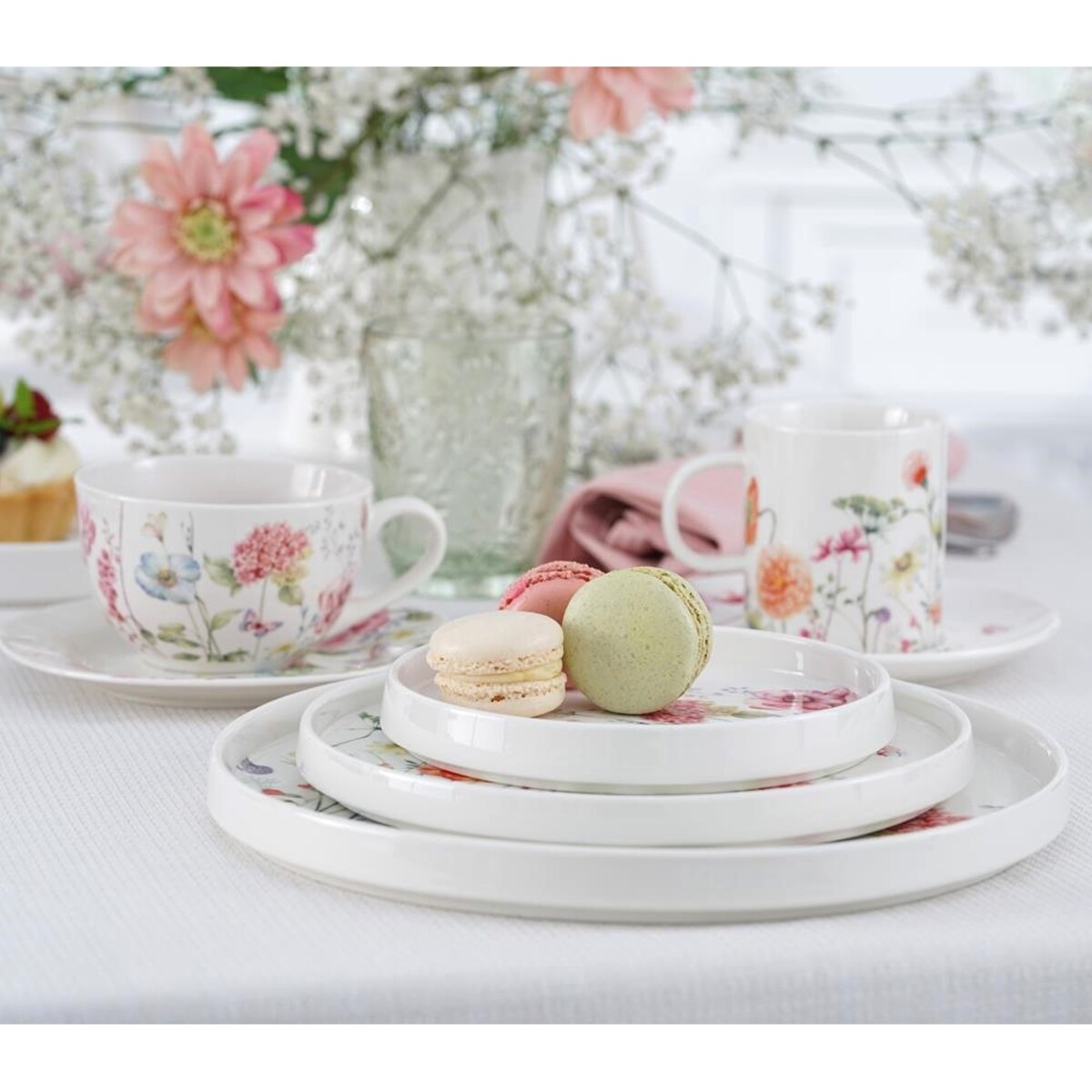 VILLA ITALIA Talerzyk deserowy śniadaniowy 20 cm porcelanowy GARDENO