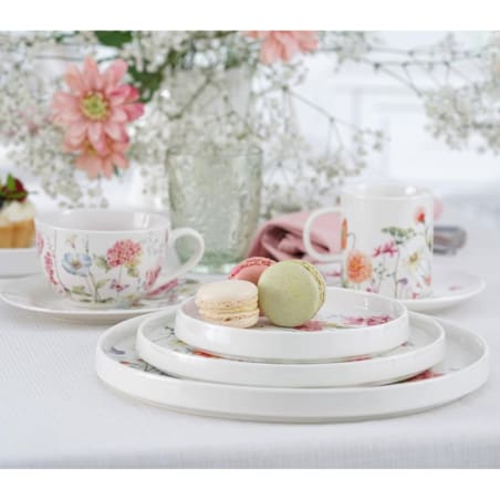 VILLA ITALIA Talerzyk deserowy śniadaniowy 20 cm porcelanowy GARDENO