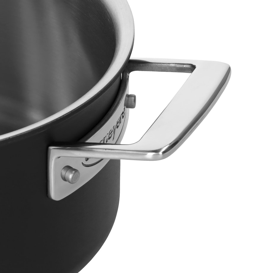 DEMEYERE BLACK 5 Garnek niski z pokrywką 1.5 ltr