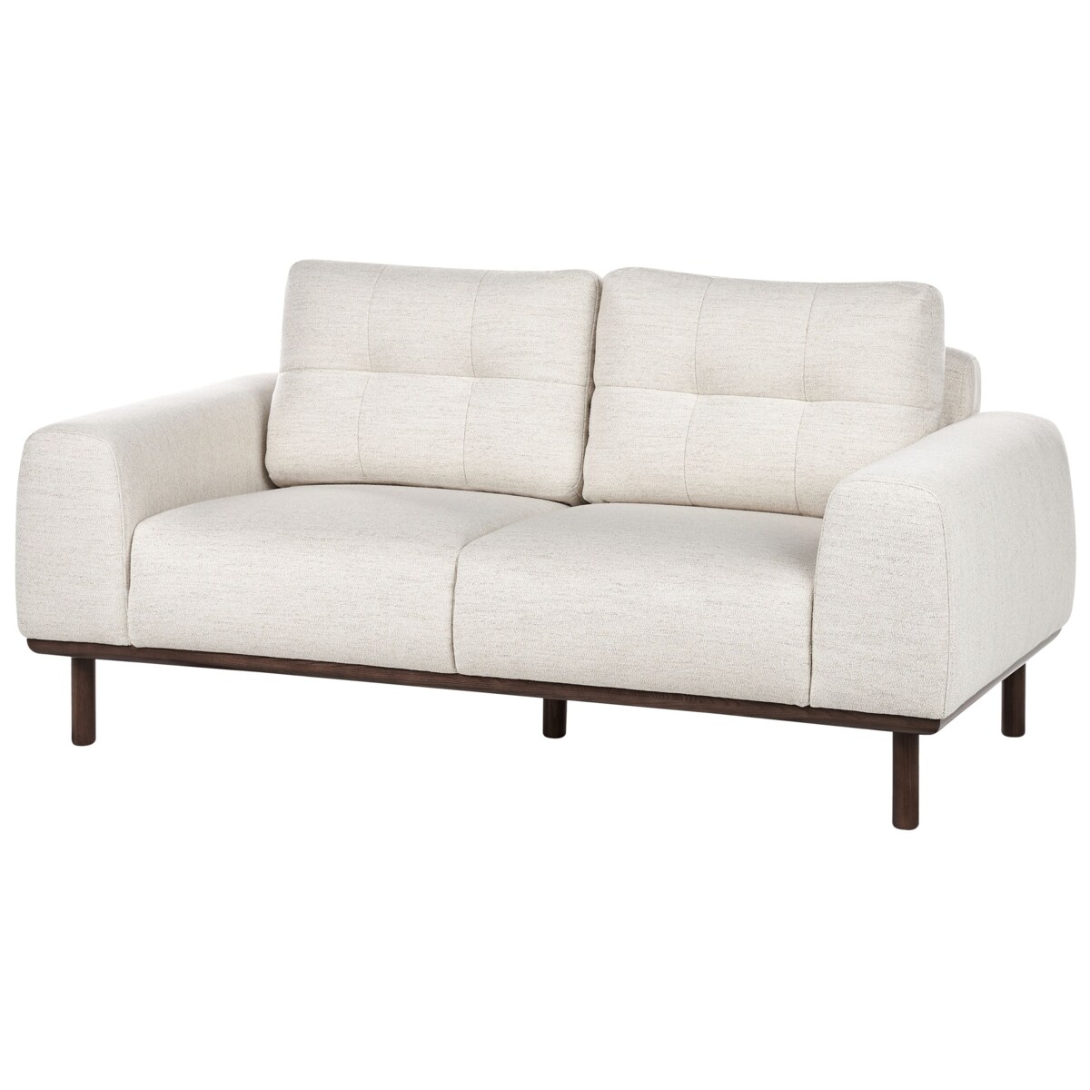 Sofa 2-osobowa jasnobeżowa LAURILA