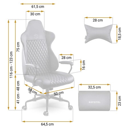 Fotel biurowy obrotowy krzesło biurowe Sofotel Werona