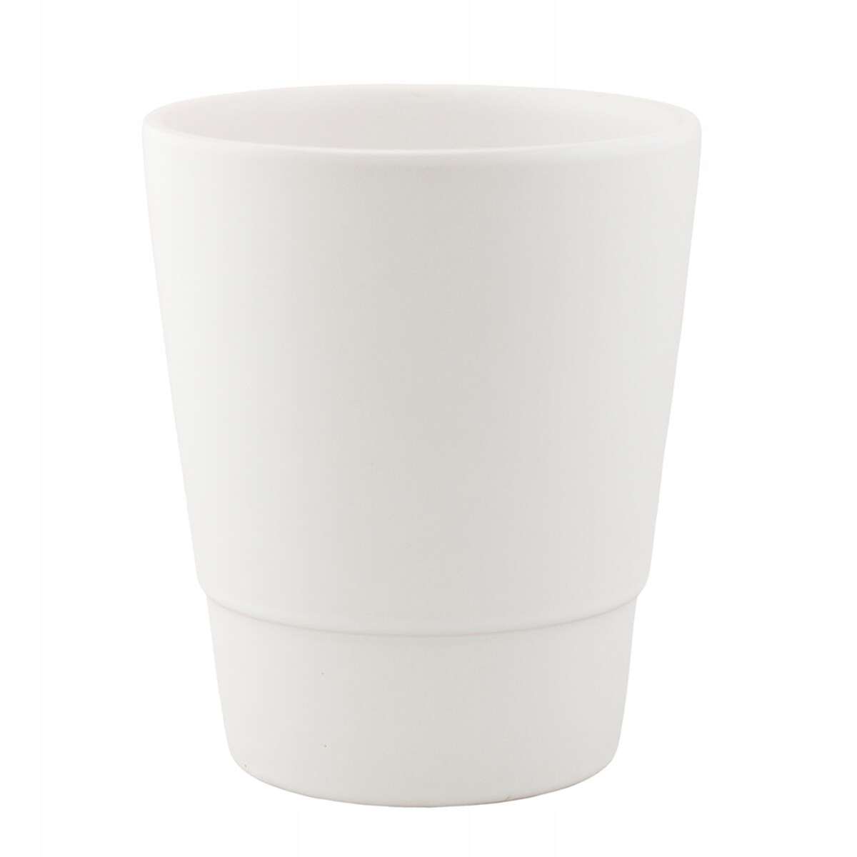 DONICA BIAŁA na storczyki CERAMICZNA śr. 13cm
