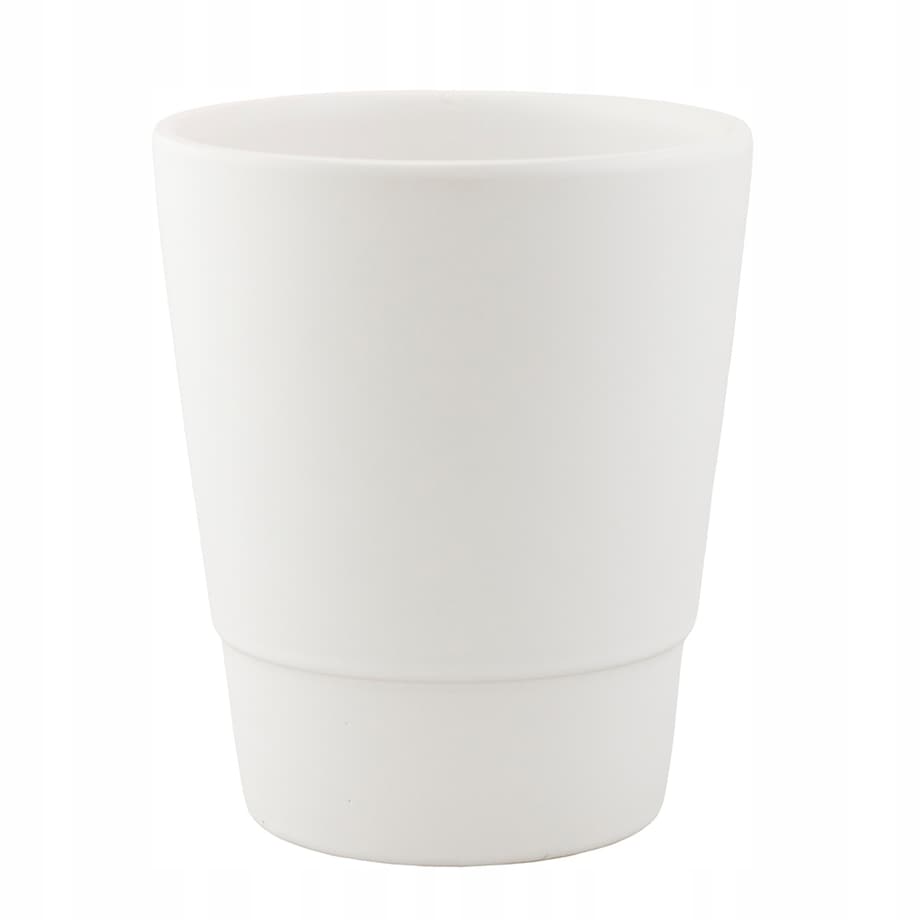 DONICA BIAŁA na storczyki CERAMICZNA śr. 13cm