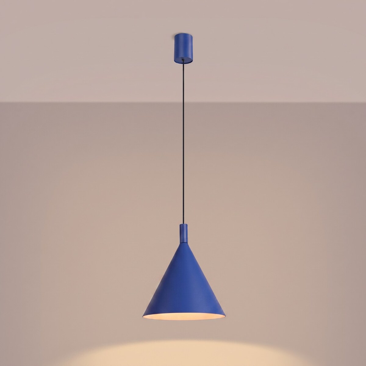 Lampa wisząca NOX 25 ultramaryna