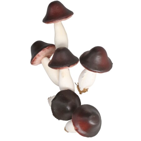 Grzybki Dekoracyjne 6Szt Ozdoba Do Stroika