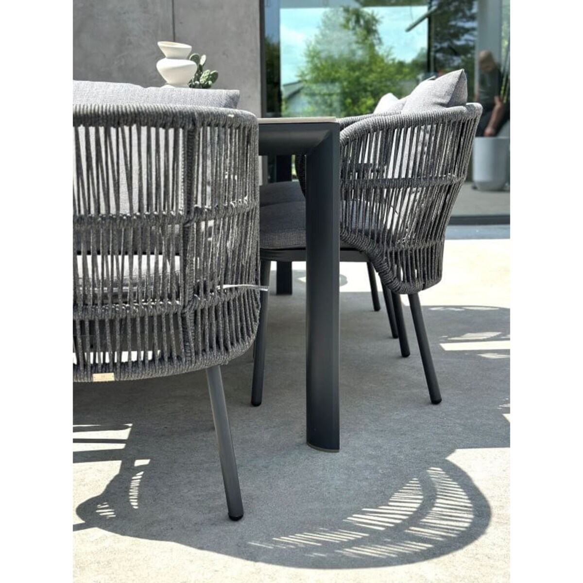 ZESTAW ALUMINIOWY AZZURE SZARY 6