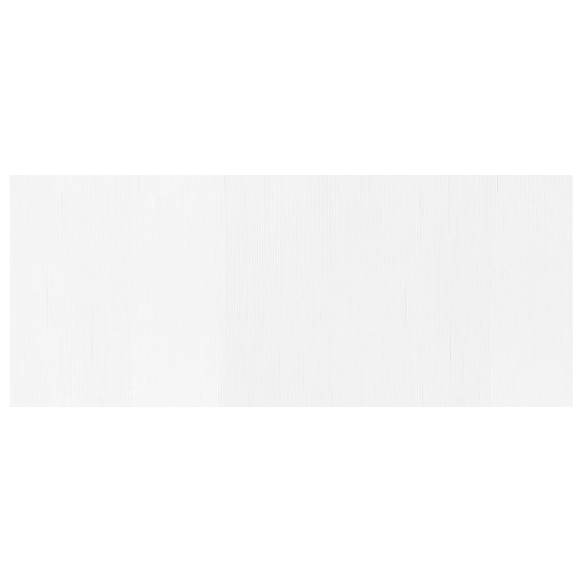 vidaXL Parawan, biały, 165x400 cm, bambusowy