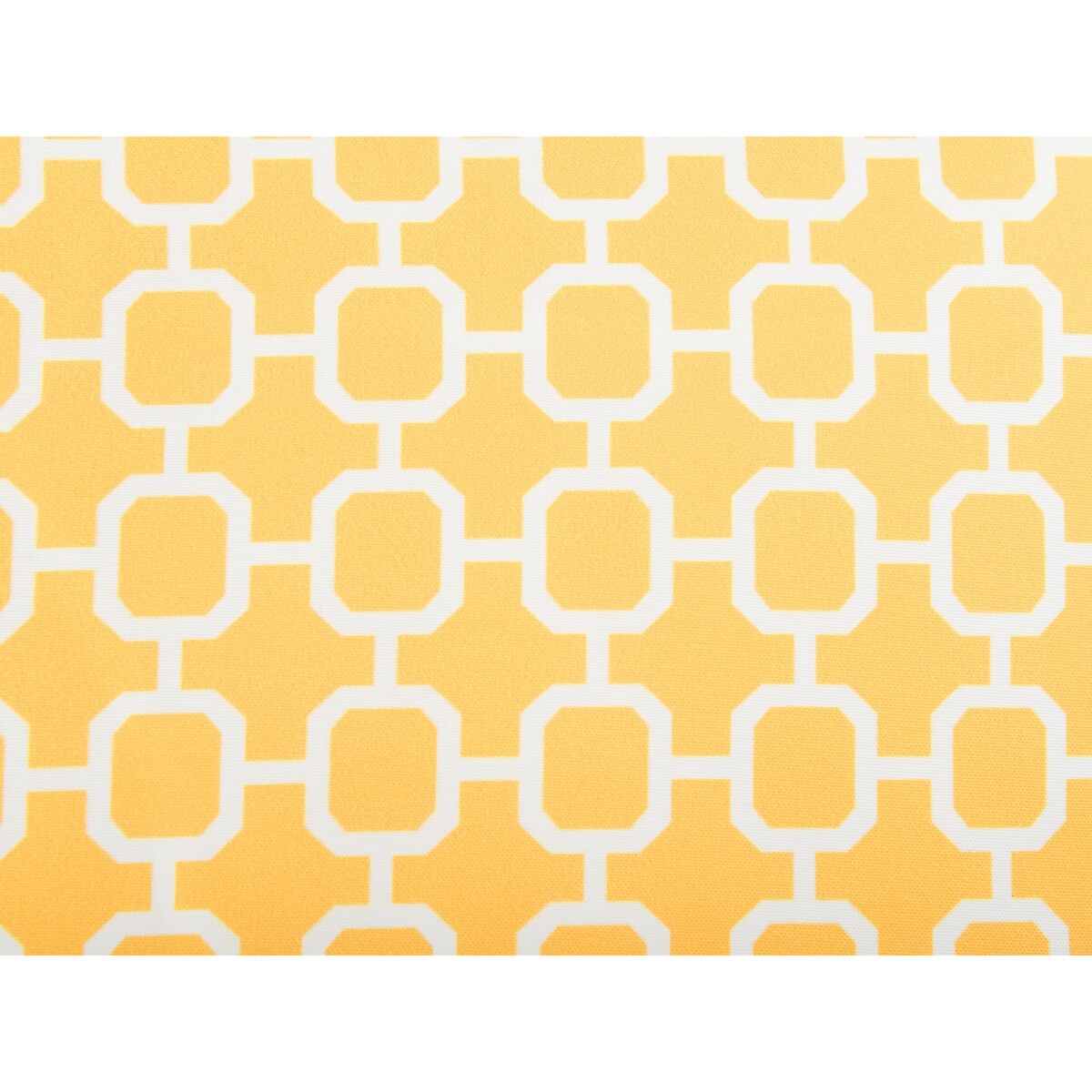 Zestaw 2 poduszek ogrodowych ASTAKOS Wzór geometryczny 40 x 40 cm Żółty