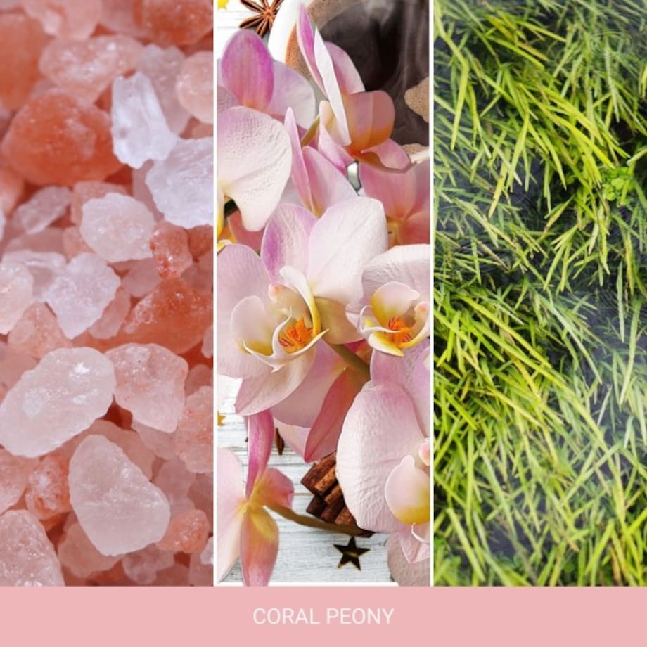 Home Inspiration świeca duża CORAL PEONY