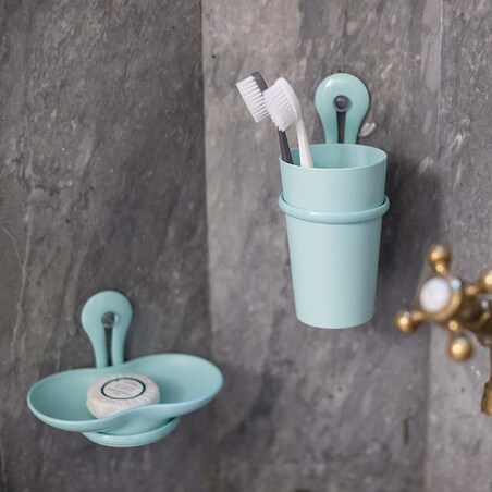 Kubek łazienkowy LOOP z uchwytem, KOZIOL