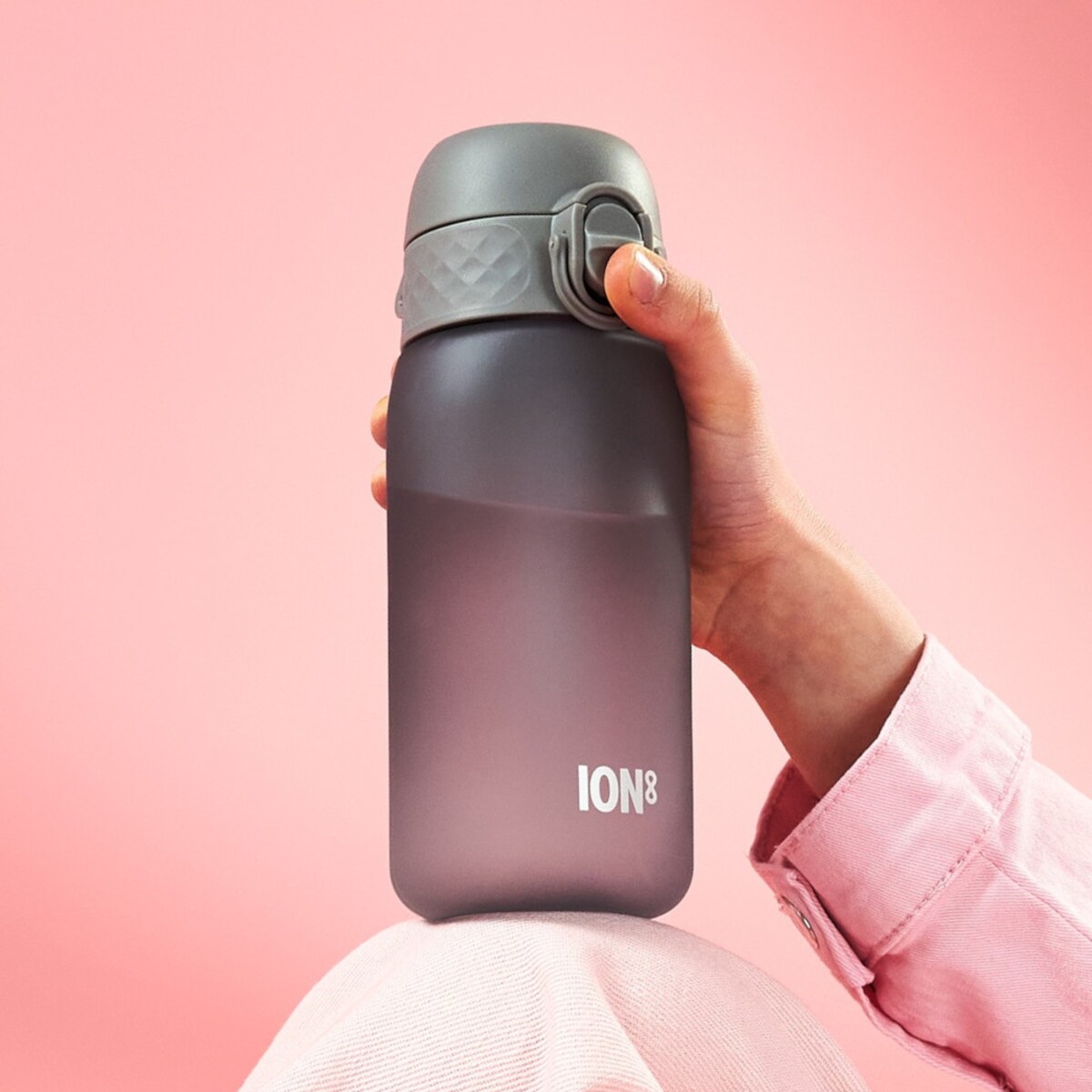 Butelka ze słomką ION8 I8RF350GRYXS Grey